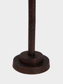 Стол кофейный, 41×41×55 см, алюминий, мрамор