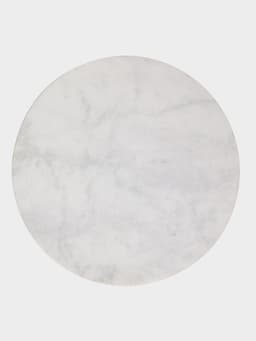 Стол кофейный, 41×41×56 см, алюминий/мрамор