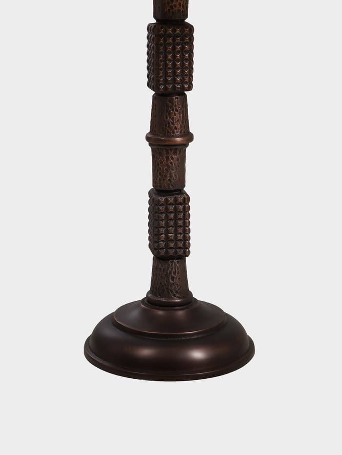 Стол кофейный, 41×41×56 см, алюминий/мрамор