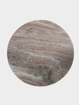 Стол кофейный, 41×41×56 см, алюминий, мрамор