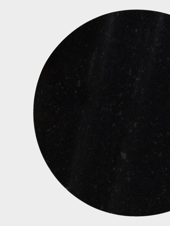 Стол кофейный, 41×41×57 см, алюминий, мрамор