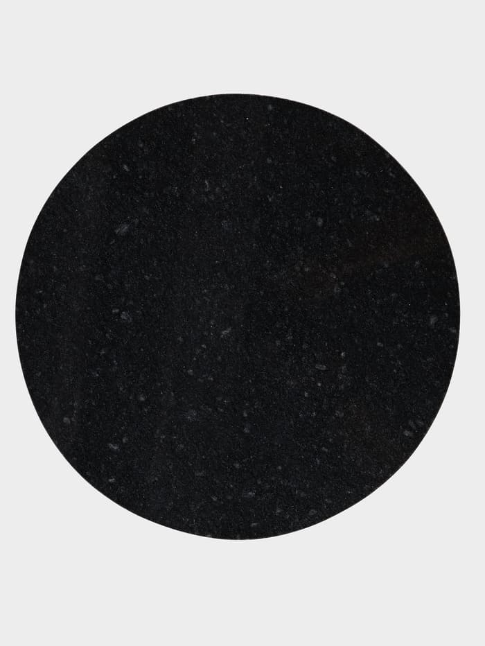 Стол журнальный, 41×41×57 см, алюминий, мрамор