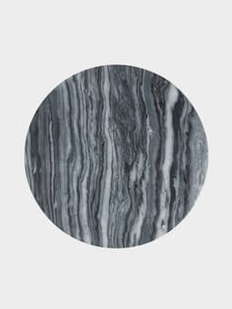 Стол кофейный, 41×41×57 см, алюминий, мрамор