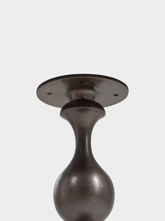 Стол кофейный, 41×41×57 см, алюминий, мрамор