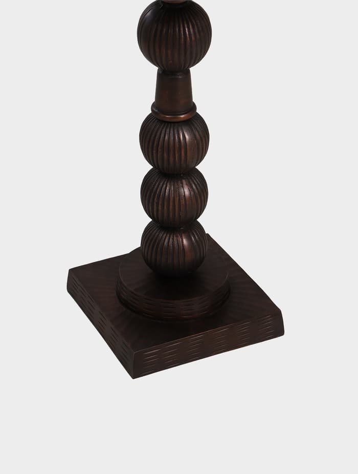 Стол кофейный, 41×41×59 см, алюминий, мрамор