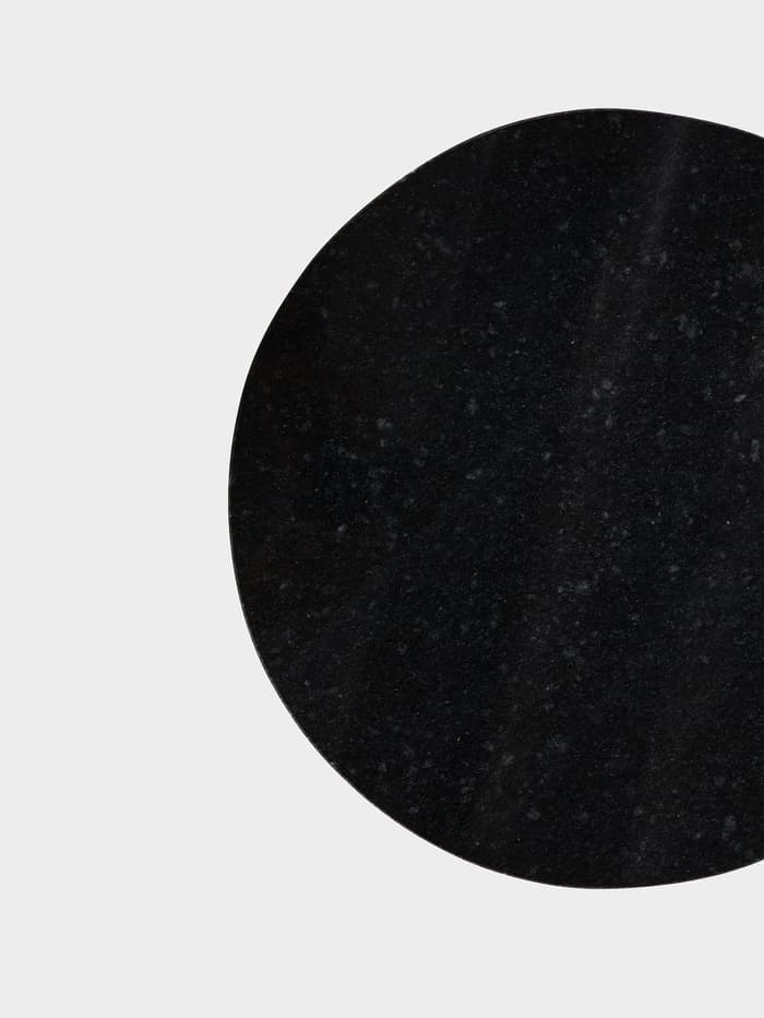 Стол кофейный, 41×41×59 см, алюминий, мрамор