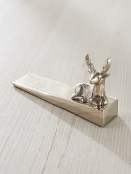 Стоппер дверной «Олень», 16.5×5×9 см, алюминий