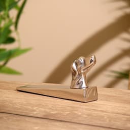 Стоппер дверной «Собака», 15×3.5×8 см, алюминий