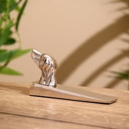 Стоппер дверной «Собака», 15×3.5×8 см, алюминий