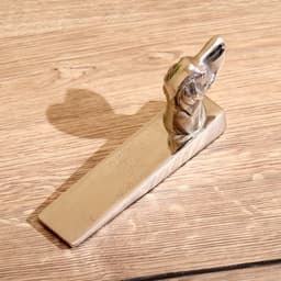 Стоппер дверной «Собака», 15×3.5×8 см, алюминий