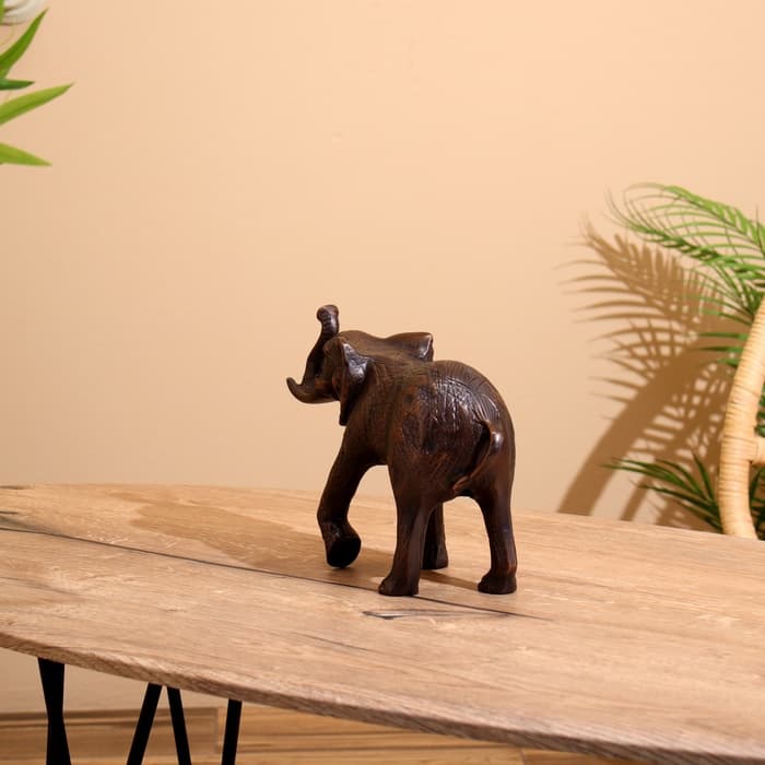 Сувенир «Слоник», 28×9×18 см, алюминий