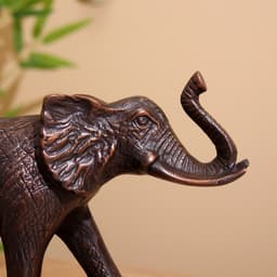 Сувенир «Слоник», 28×9×18 см, алюминий