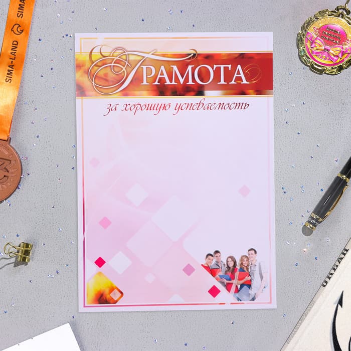 Портфолио в папке, ученика 5 - 9 класса, 8 грамот, А4