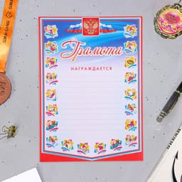 Портфолио в папке, 8 грамот, А4 «Старшеклассник»