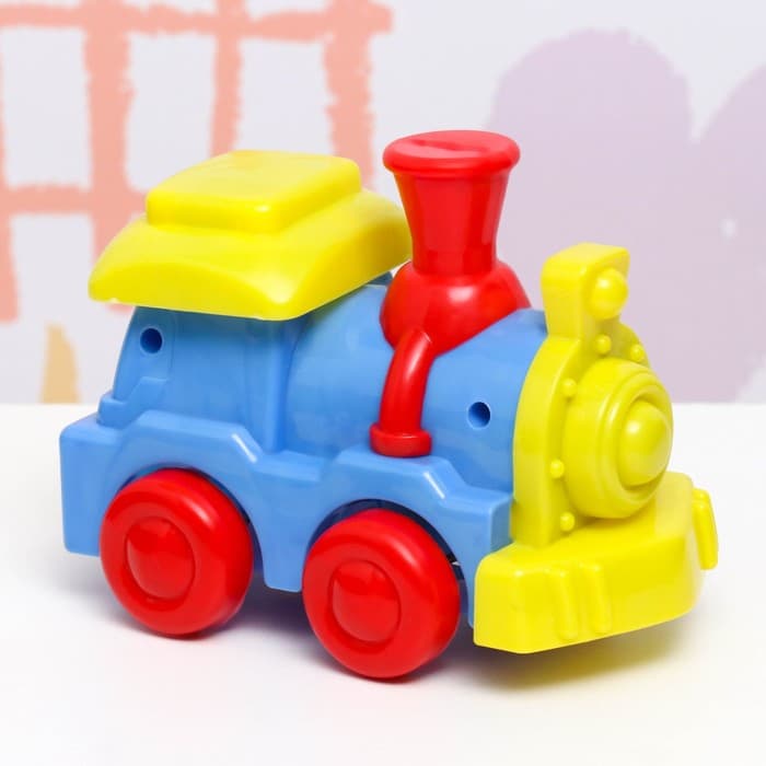 Паровоз 13×7×10 см, МИКС