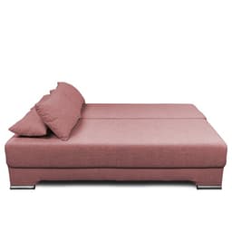 Диван прямой «Киви», спальное место 1400×1900 мм, обивка ткань, цвет савана даймроуз