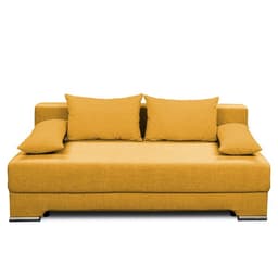 Диван прямой «Киви», спальное место 1400×1900 мм, обивка ткань, цвет савана елоу