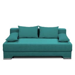 Диван прямой «Киви», спальное место 1400×1900 мм, обивка ткань, цвет савана лагун