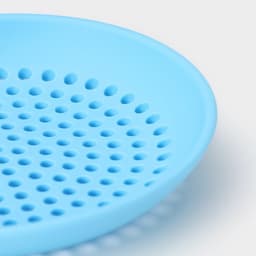 Шумовка Доляна «Фиш», 36×17×2.5 см, голубая