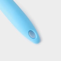 Шумовка Доляна «Фиш», 36×17×2.5 см, голубая