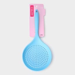 Шумовка Доляна «Фиш», 36×17×2.5 см, голубая