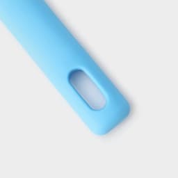 Ложка гарнирная Доляна «Люкс», 30×6×1 см, голубая