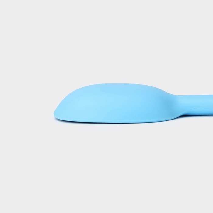 Ложка Доляна «Люкс», 28×6.5×2 см, голубая