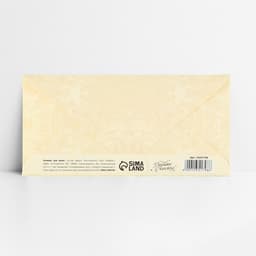 Конверт для денег «Семейного счастья», тиснение, 16.5×8 см