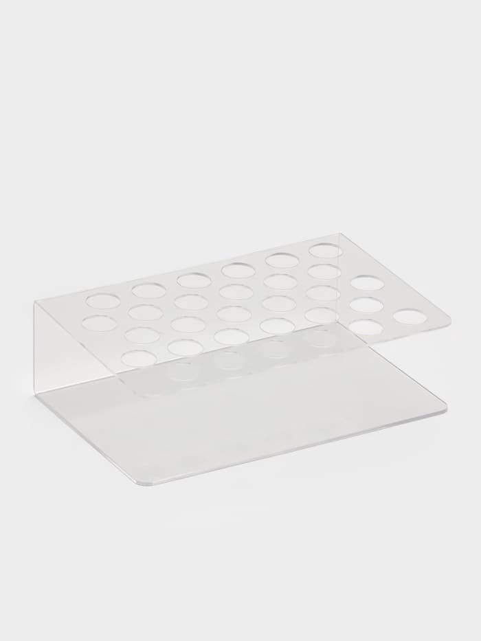 Подставка под тушь на 30 позиций, 19.5×12.5×5.8 см, оргстекло 2 мм