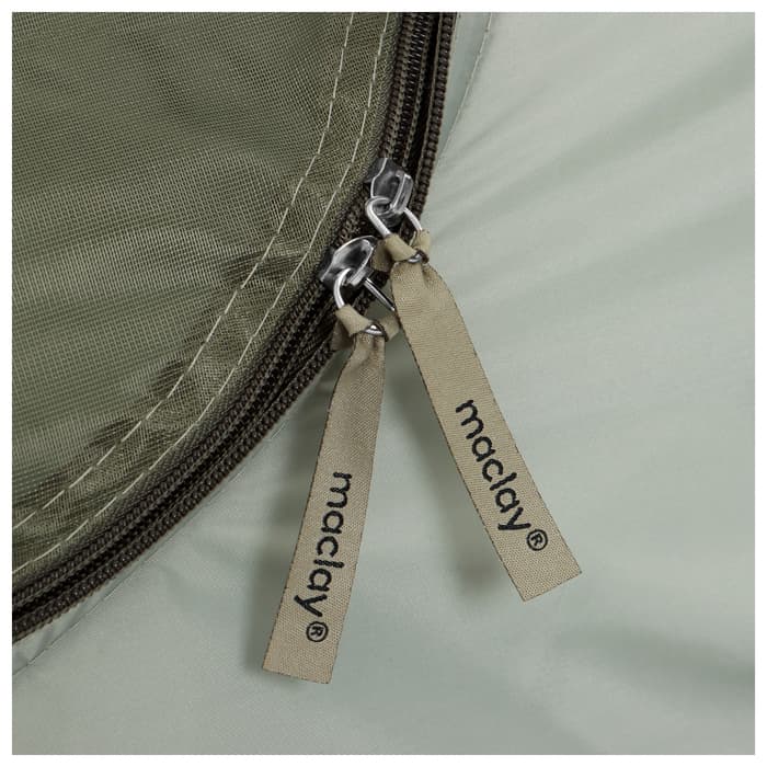 Палатка туристическая 2-местная maclay FISHT 2, 205×150×105 см, трекинговая, однослойная, зелёная