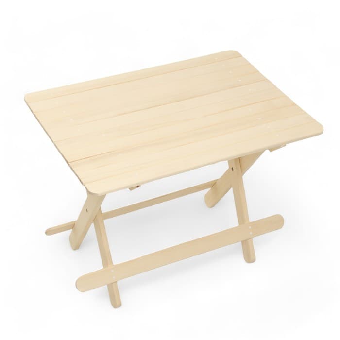 Стол деревянный, 100×70×75 см, складной