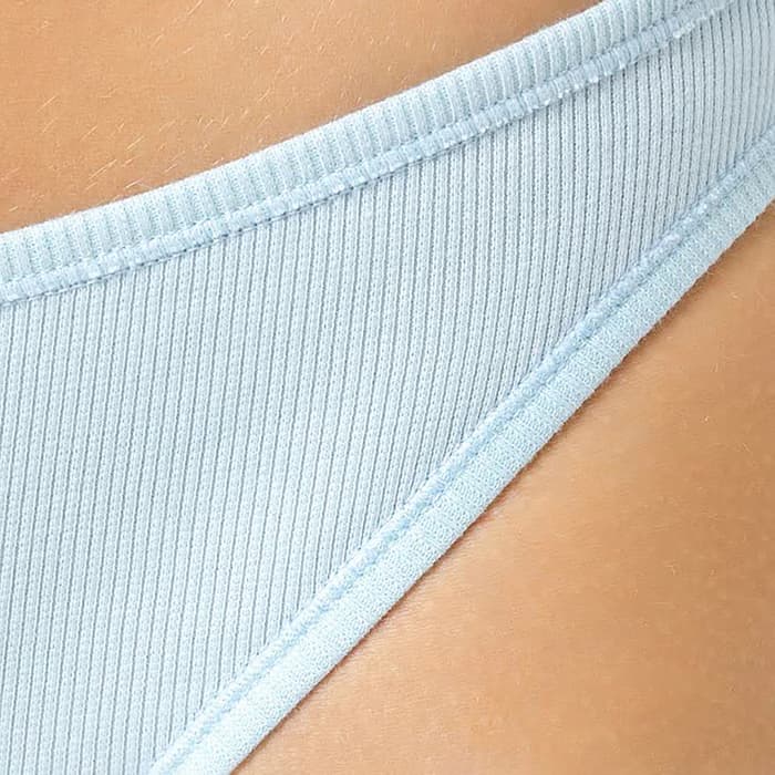 Трусы женские бразилиана Mark Formelle, цвет голубая иллюзия, размер 50 (XL)