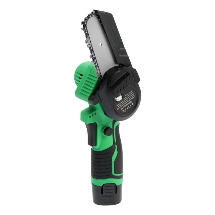 Пила цепная аккумуляторная Zitrek GreenSaw 12 082-1859, 12 В, 1.5 Ач, Li-ion АКБх2 шт., ЗУ