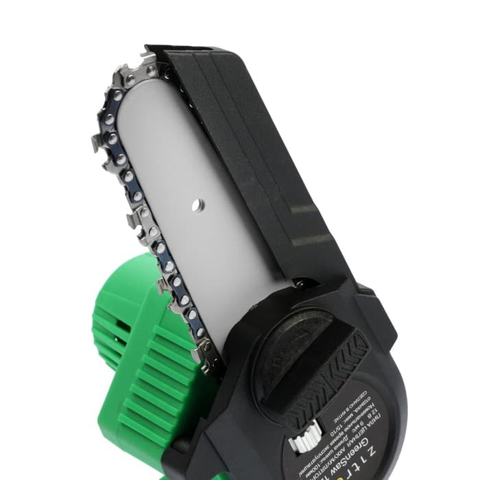 Пила цепная аккумуляторная Zitrek GreenSaw 12 082-1859, 12 В, 1.5 Ач, Li-ion АКБх2 шт., ЗУ