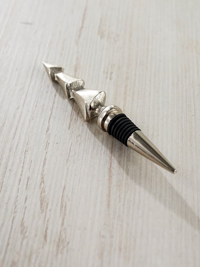 Пробка для бутылки «Ёлочка», 3×3×17 см, алюминий