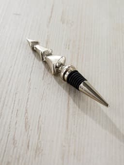 Пробка для бутылки «Ёлочка», 3×3×17 см, алюминий