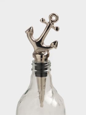 Пробка для бутылки «Якорь» алюминий 5×2×14 см