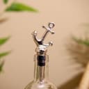 Пробка для бутылки «Якорь» алюминий 5×2×14 см