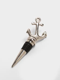 Пробка для бутылки «Якорь» алюминий 5×2×14 см