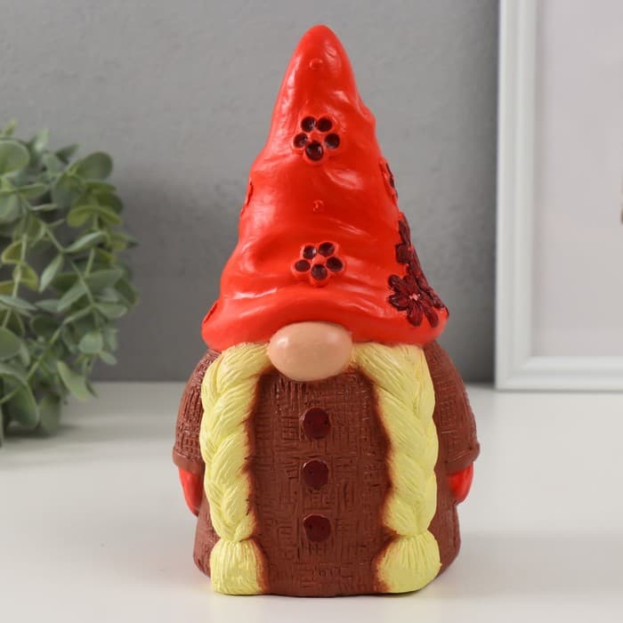 Копилка для денег «Гнома», 19×8 см×11 см