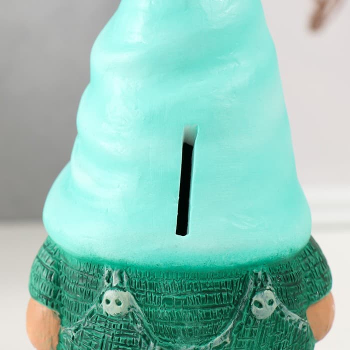 Копилка для денег «Гном Остин», гипс, 17.5×9.5×8.5 см