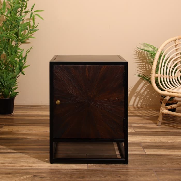 Тумба «Брауни», 45×40×60 см, манговое дерево