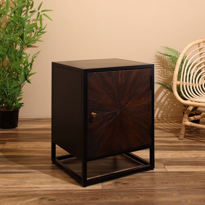 Тумба «Брауни», 45×40×60 см, манговое дерево