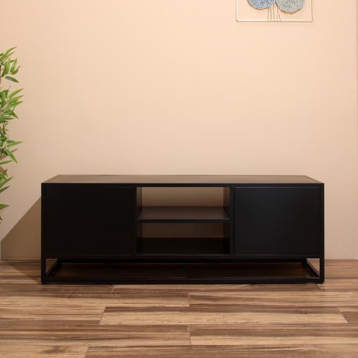 Тумба под ТВ «Брауни», 140×40×50 см, манговое дерево