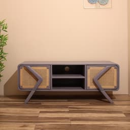 Тумба под ТВ «Грэй», 145×40×55 см, манговое дерево