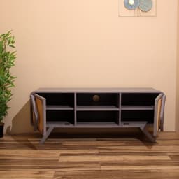 Тумба под ТВ «Грэй», 145×40×55 см, манговое дерево