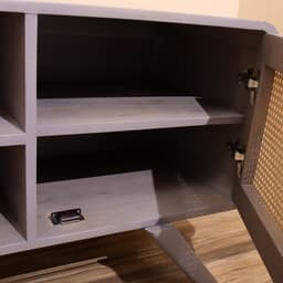 Тумба под ТВ «Грэй», 145×40×55 см, манговое дерево