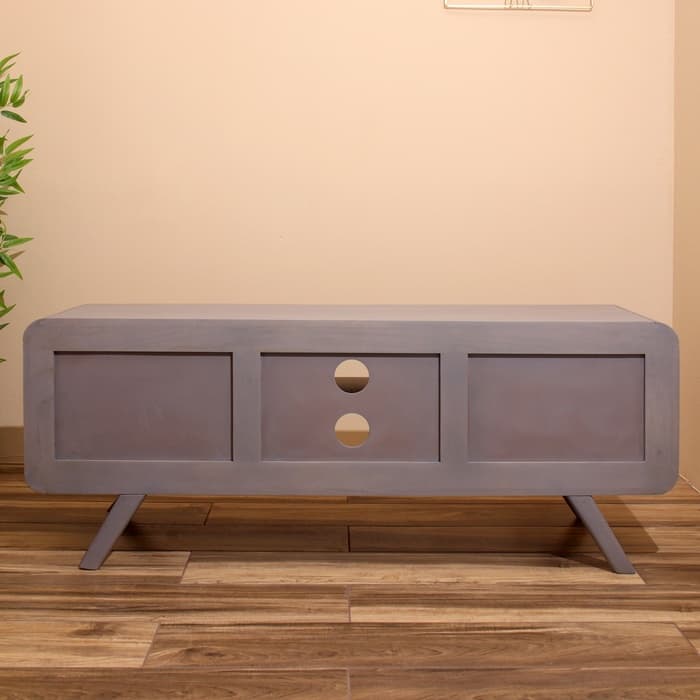 Тумба под ТВ «Грэй», 145×40×55 см, манговое дерево