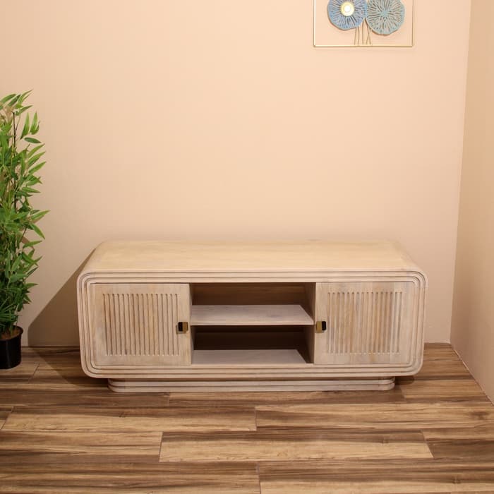 Тумба под ТВ «Олди», 145×45×55 см, манговое дерево