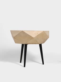 Столик кофейный, 51×51×50 см, манговое дерево